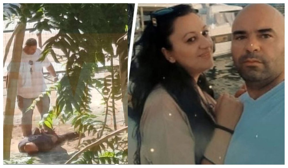 For 30 hours he hid in the bushes, the 40-year-old Albanian who killed his wife