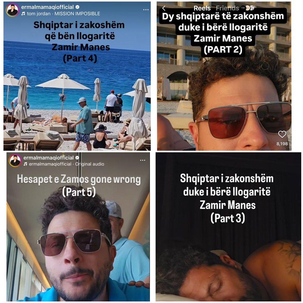Ermal Mamaqi, humor i sforcuar dhe tallje me shqiptarët për
