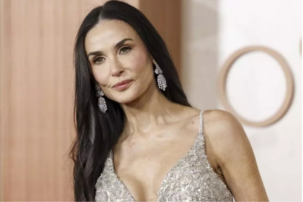 Demi Moore mbron bashkëshorten e Bruce Willis