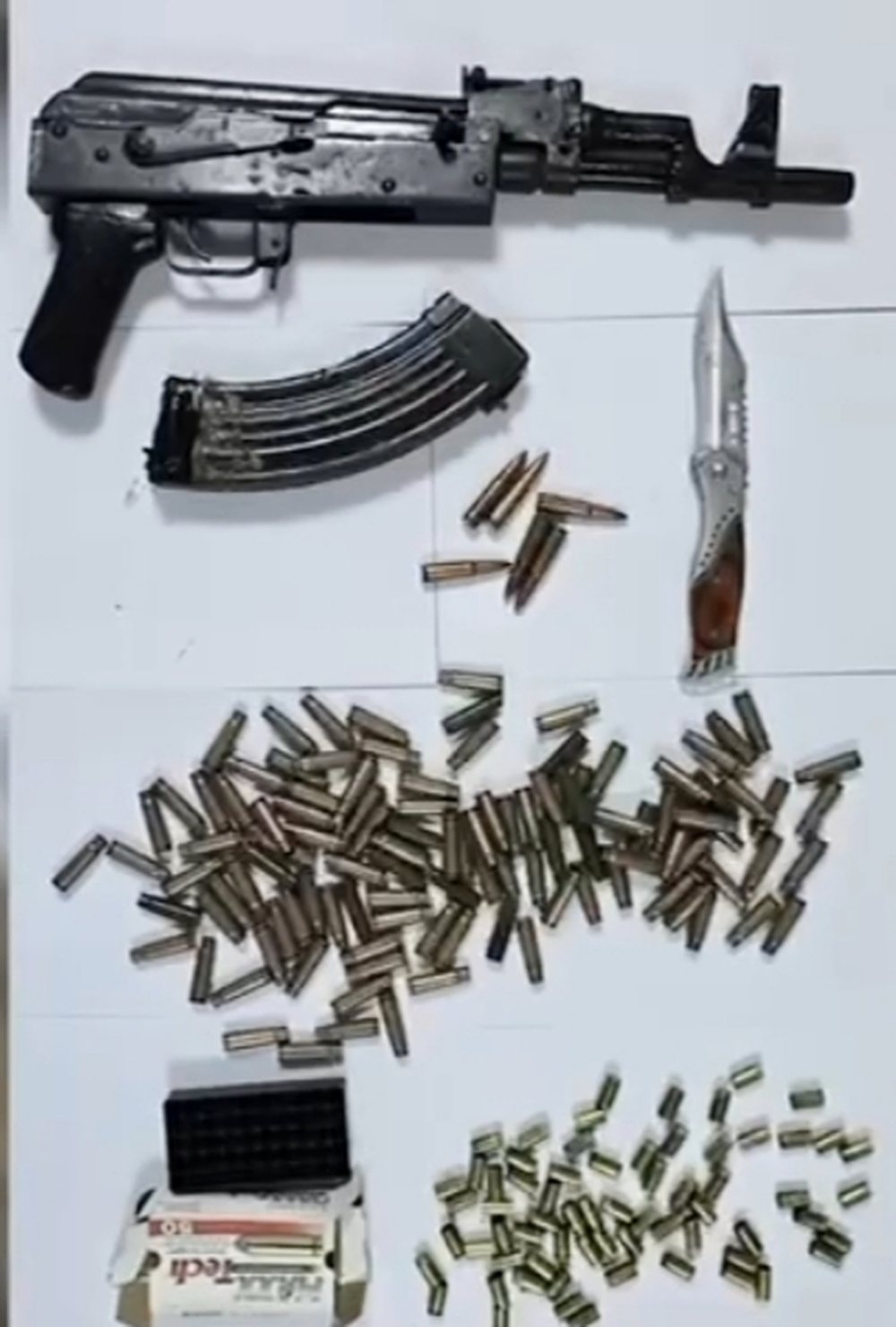 Vlorë/Arrestohen babë e bir që posedonin armë zjarri dhe 200