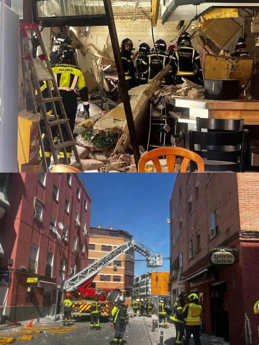 Rrjedhje gazi në një kafe në Madrid, 25 të plagosur, 3