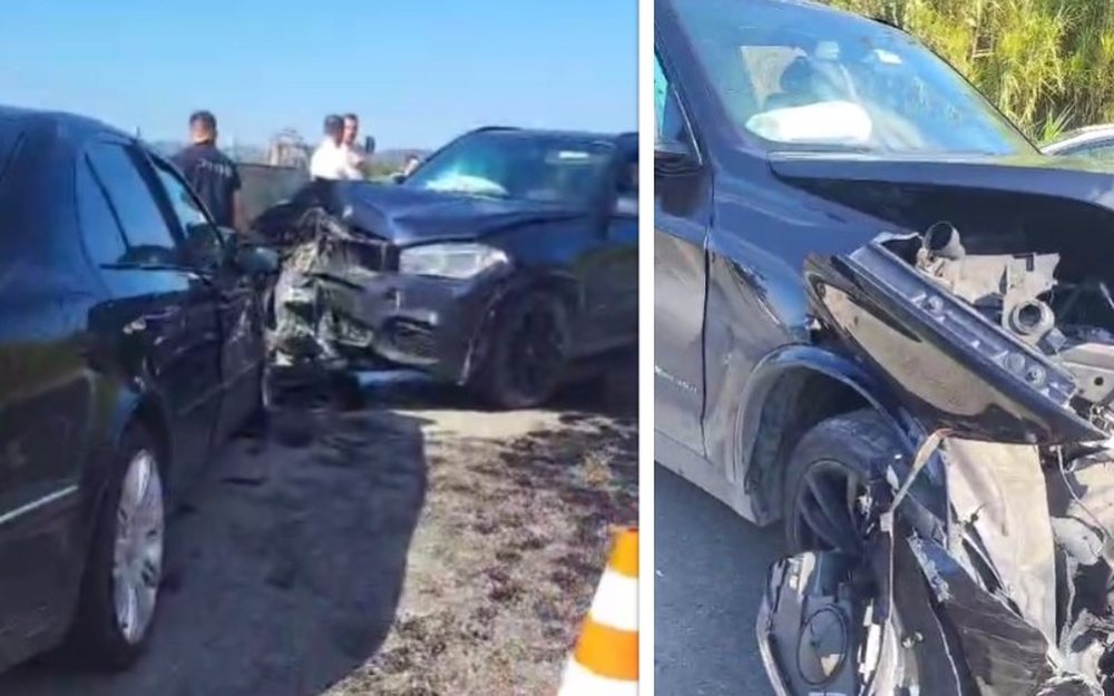 Three vehicles collide on the Maminas-Lalëzit Bay axis, two girls injured