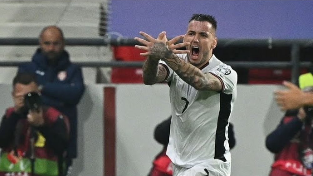 Rey Manaj reveals coach Milos Milojevic's congratulations after the goal,