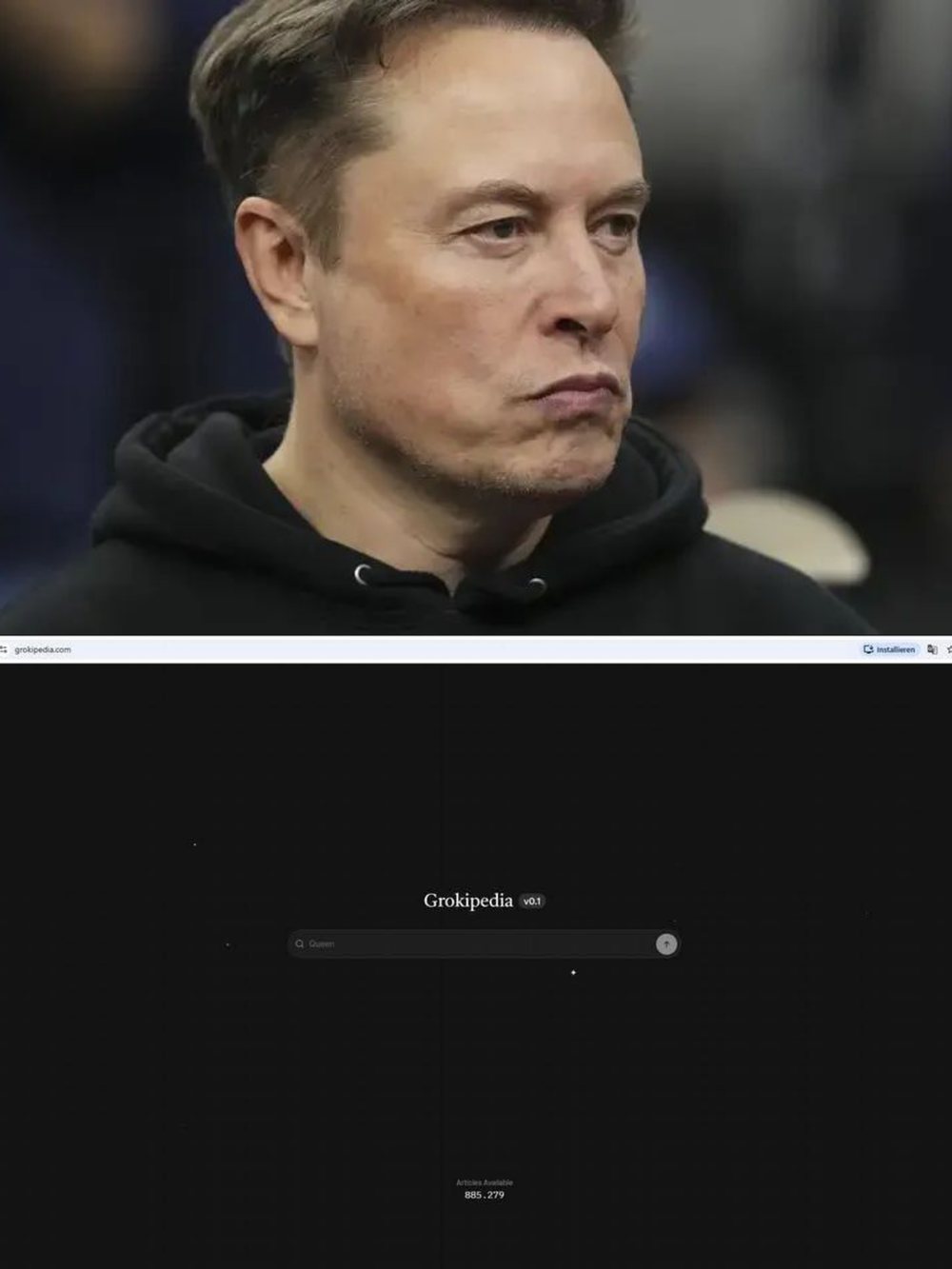 Grokipedia/ Elon Musk declares war on Wikipedia