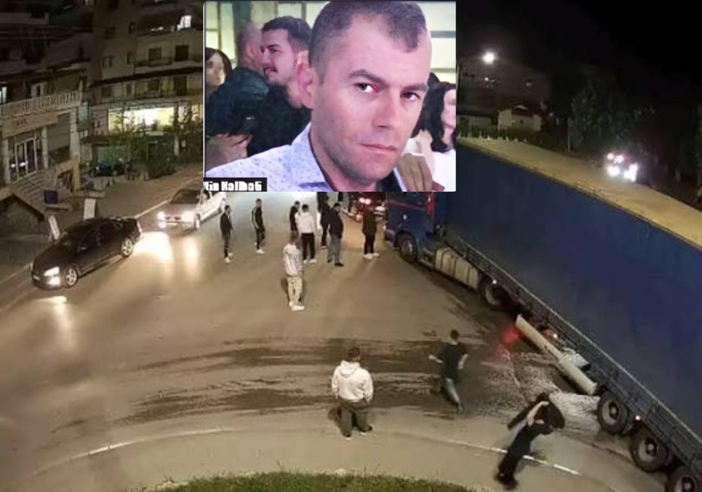 MP Bledion Nallbati's brother is being escorted to the police, he took Ilir