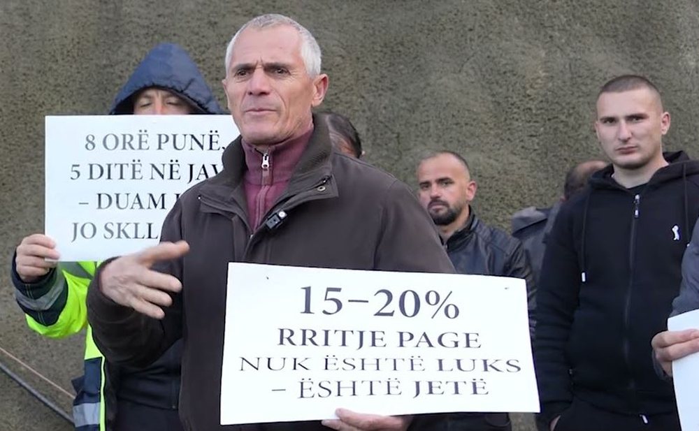 Nga Spaçi në Marinzë, punonjësit e nëntokës