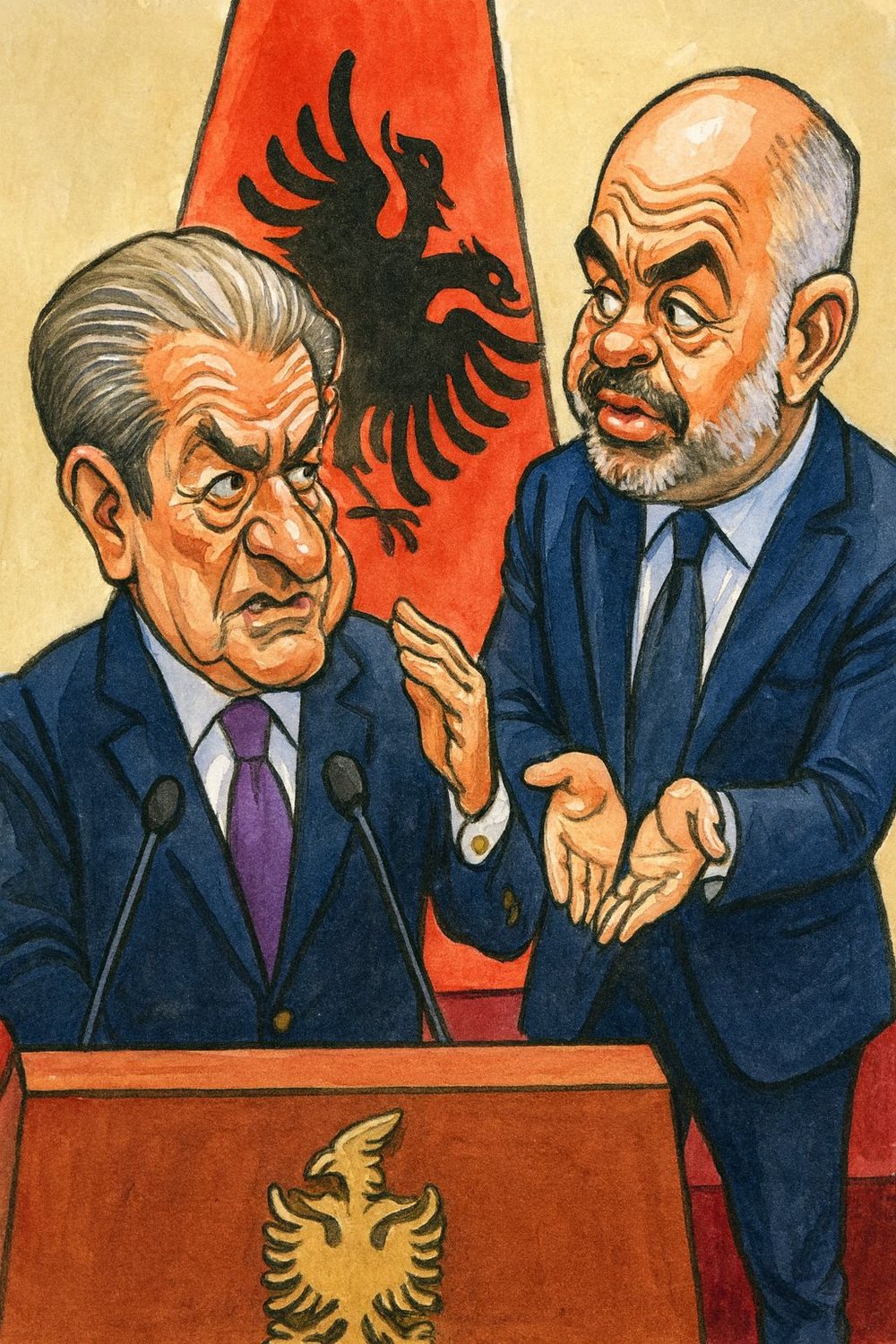 Shqipëria si shoqëri aksionere e politikës