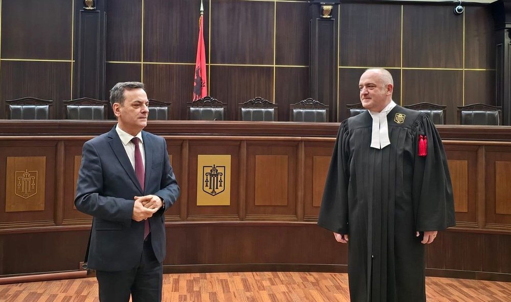 Gjykata e Lart&euml; mir&euml;pret gjyqtarin e ri Genti Shala,