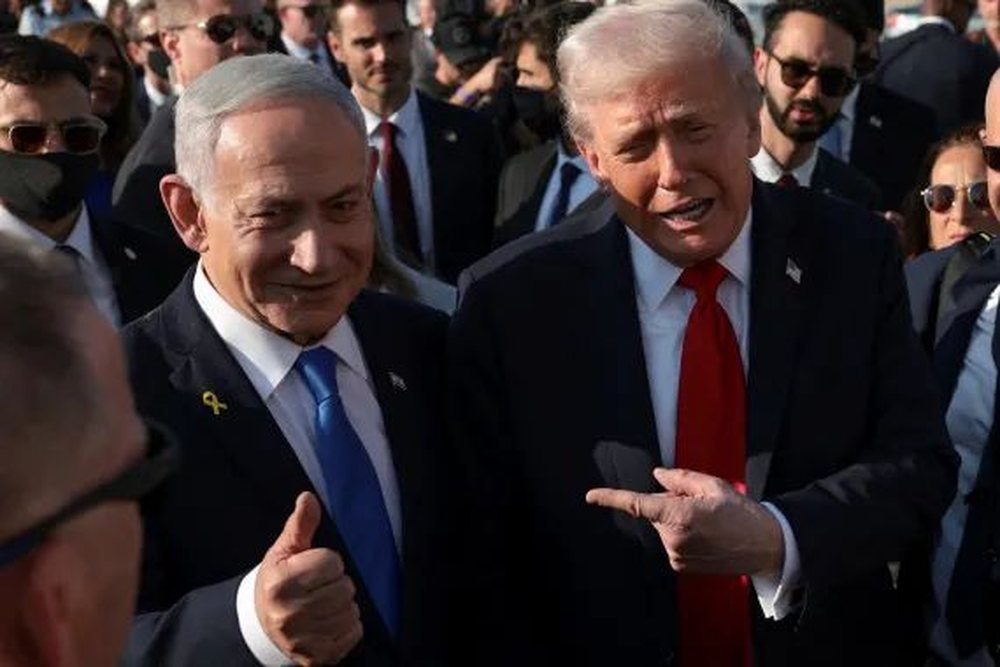 Trump&ndash;Netanyahu n&euml; Mar-a-Lago: lavd&euml;rime publike, Gaza, Irani