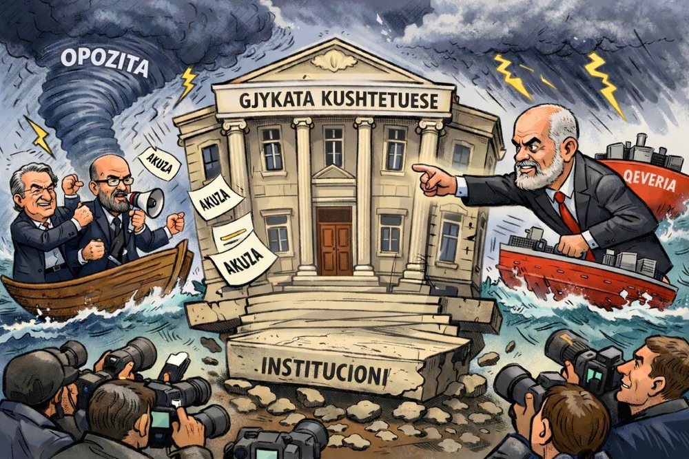 Mes presionit politik, deklaratave publike dhe vendimeve t&euml; pashmangshme.