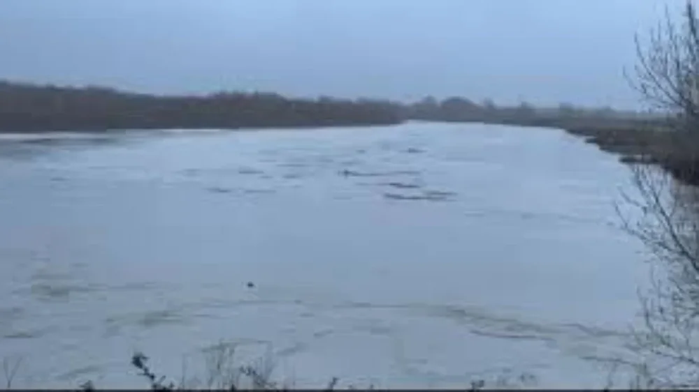 Vjosa del nga shtrati, p&euml;rmbytje n&euml; disa zona &ndash; rrezikohet edhe