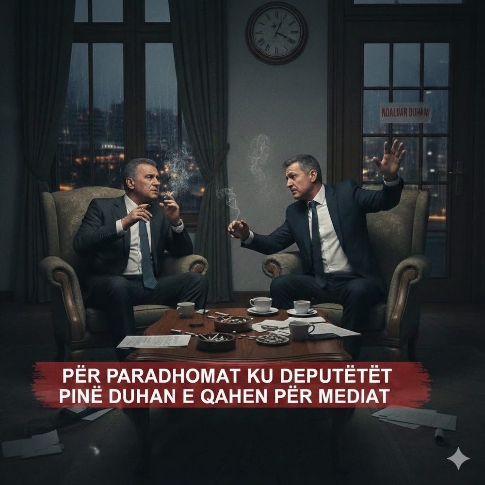 P&euml;r paradhomat ku deputet&euml;t pin&euml; duhan e qahen p&euml;r mediat/