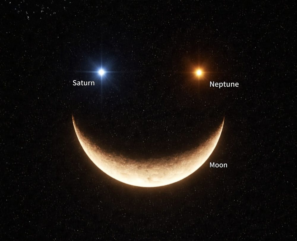 Qielli &ldquo;buz&euml;qesh&rdquo; m&euml; 23 janar: H&euml;na, Saturni dhe