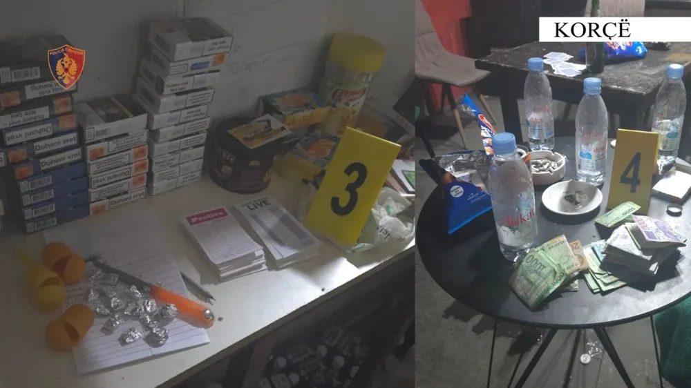 Kokain&euml; dhe baste sportive/ Arrestohet pronari dhe 14 persona p&euml;r