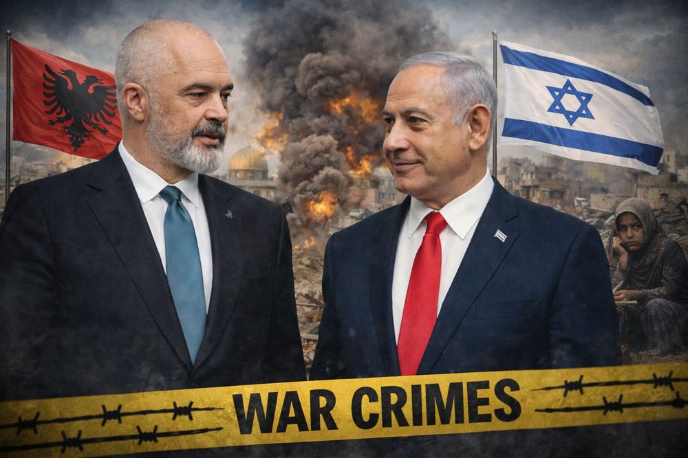 Rama pritet me nderime nga Netanjahu nd&euml;rsa n&euml; Gaza vriten t&euml;