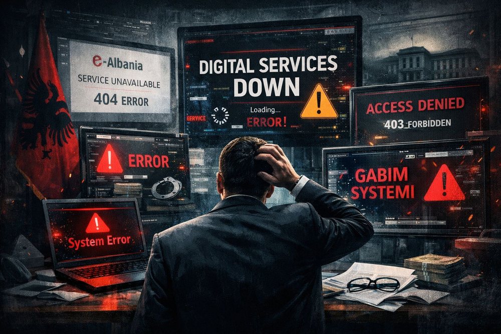 Kur shteti sillet si hajdut dhe dhunues: Paraliza e sh&euml;rbimeve digjitale