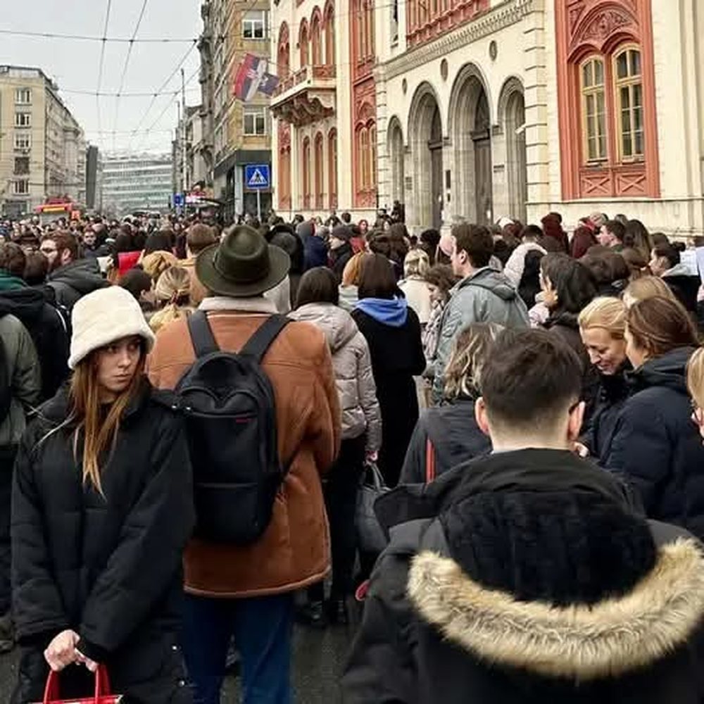 Serbi/ Protesta kund&euml;r autoritarizmit t&euml; Vu&ccedil;i&ccedil;it