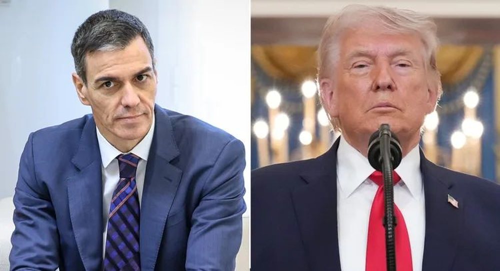 Kryeministri spanjoll S&aacute;nchez p&euml;r arm&euml;pushimin e Trump me