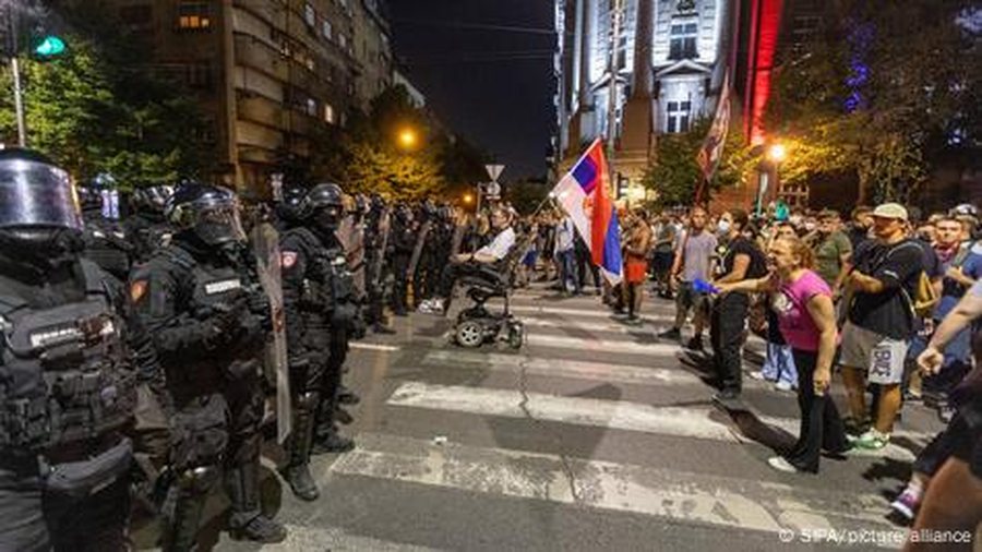 Serbia: Violence, chaos and threats