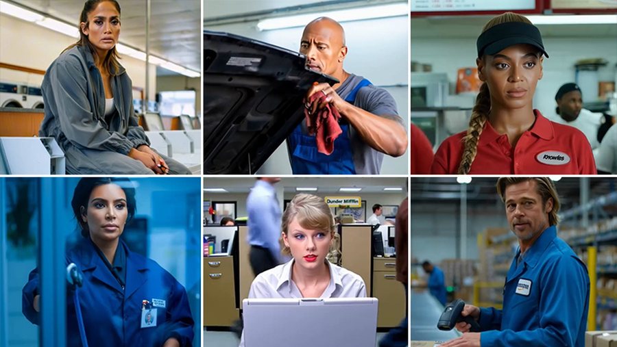 Beyonce saleswoman, JLo laundry worker – IT shows what famous stars would