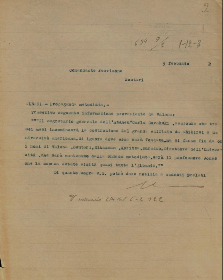 Mithat Frashëri, Karl Gurakuqi dhe tentativa për universitetin