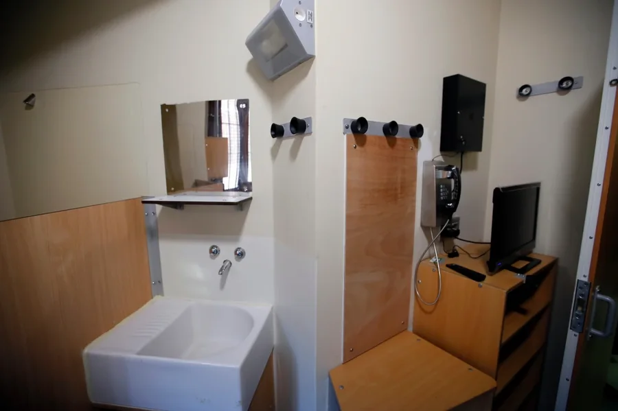 Inside the 9 square meter cell where Sarkozy is serving his sentence and the