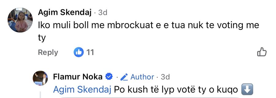 Politicians who can't stand a critical comment/ Beci and Noka, the