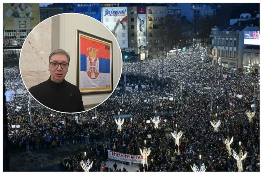 Vucic surrenders in the face of mass protests, announces early elections