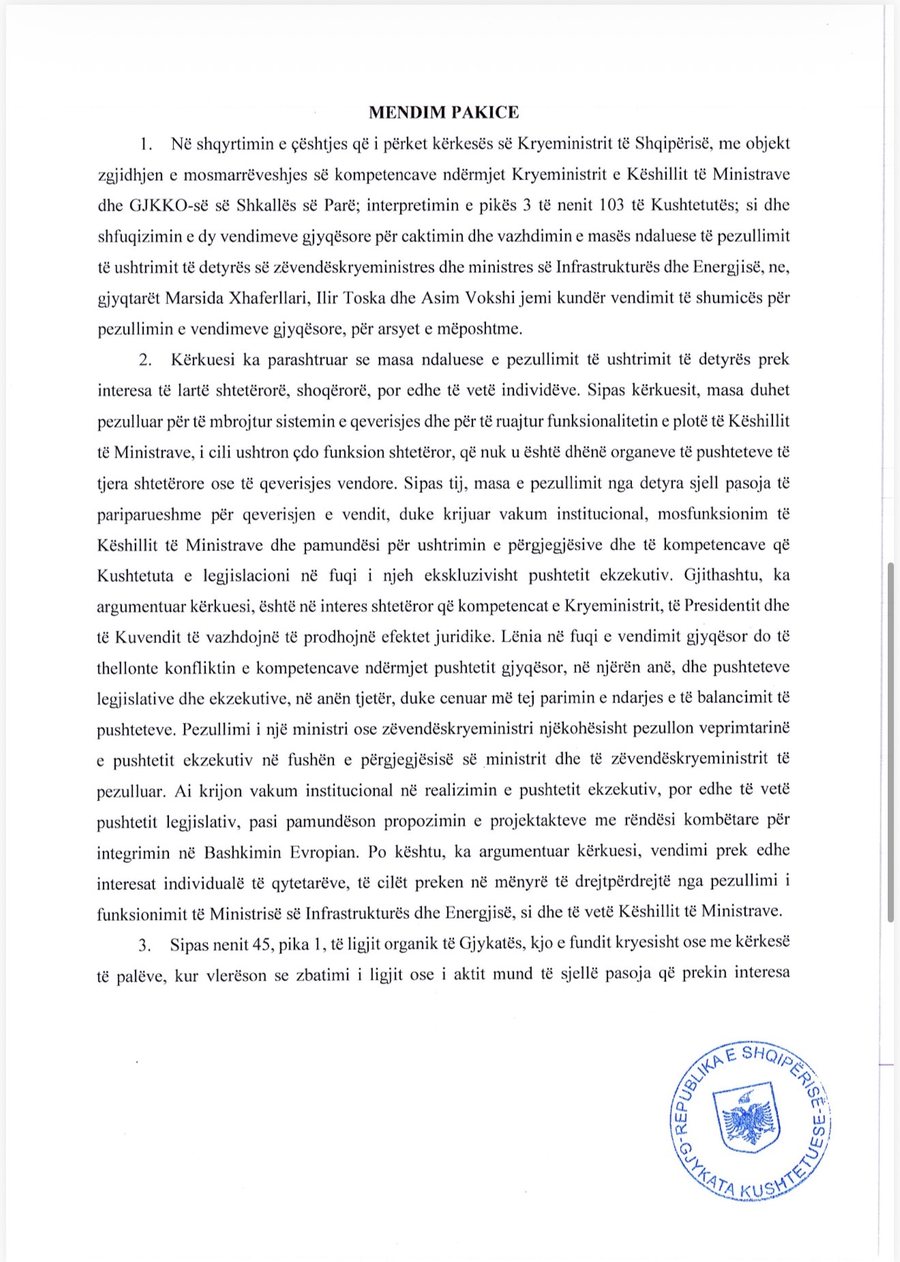 Ata ishin 5…anëtarë të GJK që dëgjuan