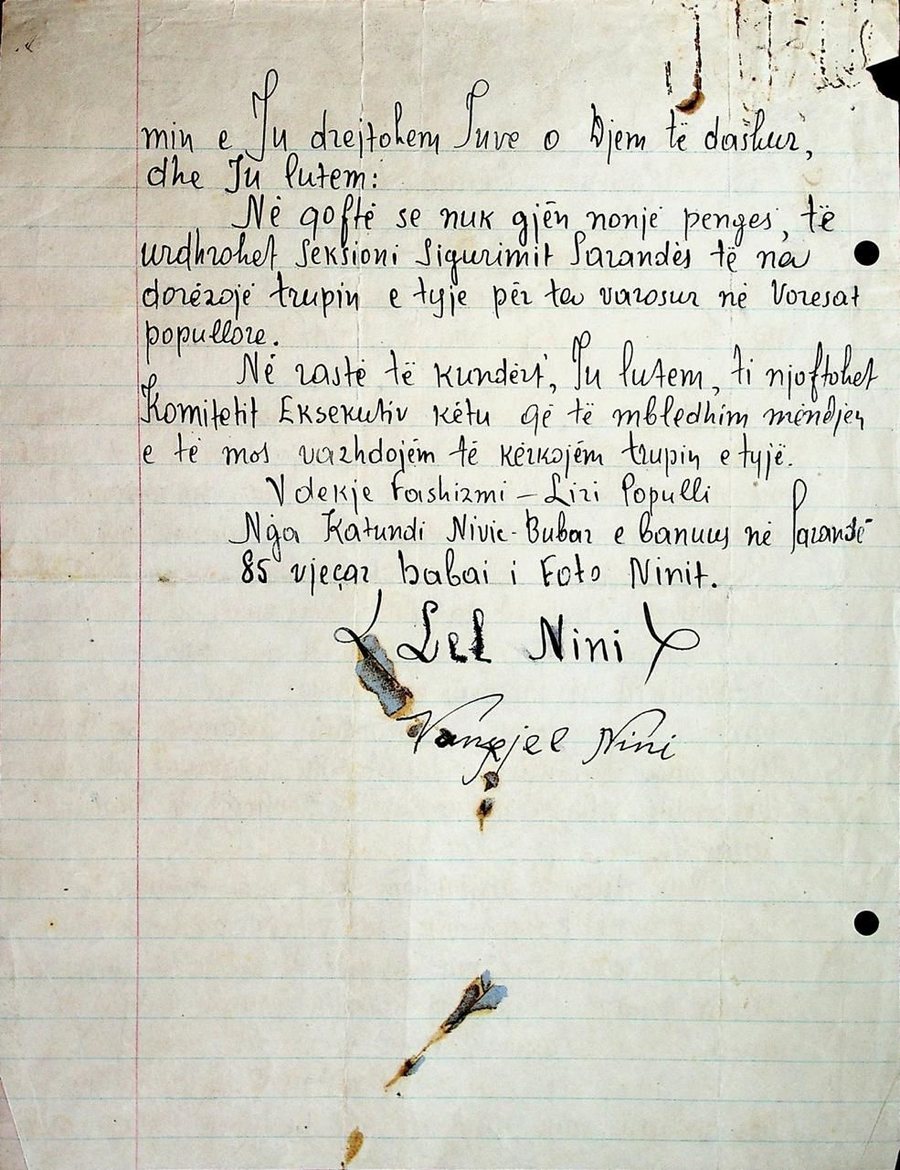 Historia e Foto Ninit: Arrestimi nga Sigurimi i Shtetit në Sarandë