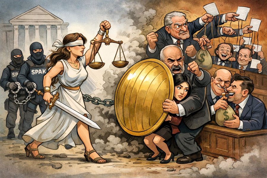 Kur pushteti shqetësohet, drejtësia vihet në provë