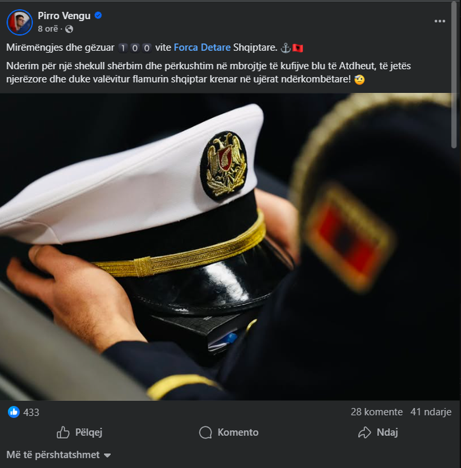 Bajram Begaj dhe Pirro Vengu ngat&euml;rrojn&euml; kalendarin, urojn&euml;