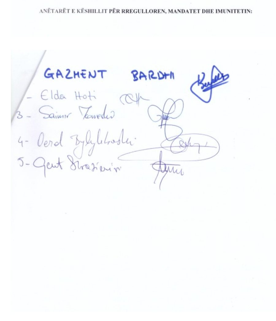 Arrestimi i Ballukut/Gazment Bardhi shkres&euml; Kuvendit: T&euml; mblidhet