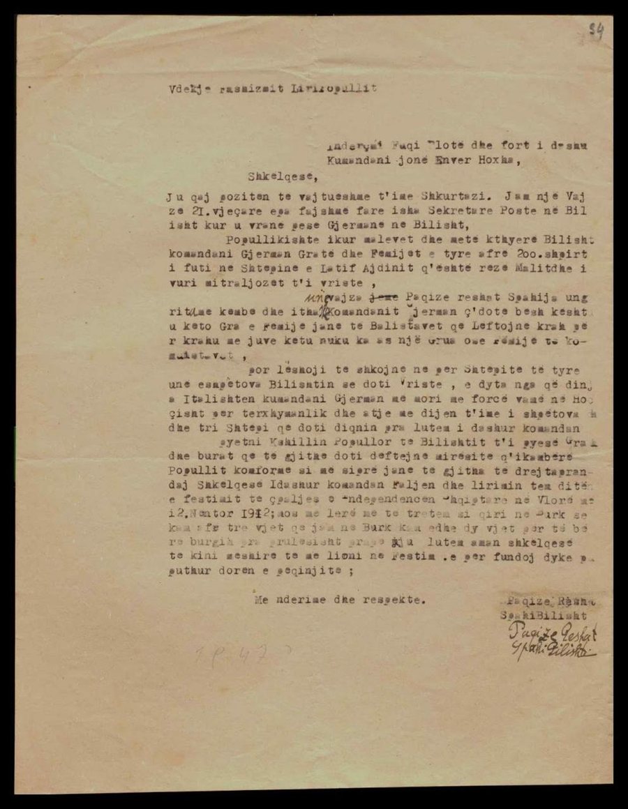 Shp&euml;toi 200 jet&euml;, por u shpall armike nga Enveri. Dosja e harruar e