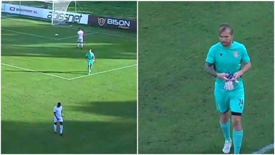 Ndodh n&euml; Superiore/ Portieri i Bylisit braktis ekipin pa arsye n&euml; mes