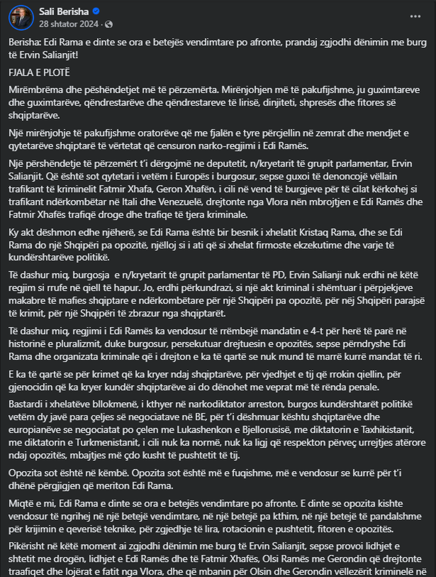 Nga i burgosur politik n&euml; armik t&euml; demokrat&euml;ve: Metamorfoza e