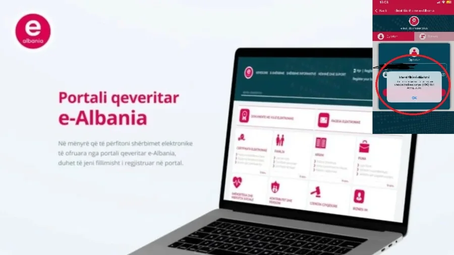 E-Albania vijon t&euml; shfaq probleme, qytetar&euml;t dhe bizneset nuk marrin