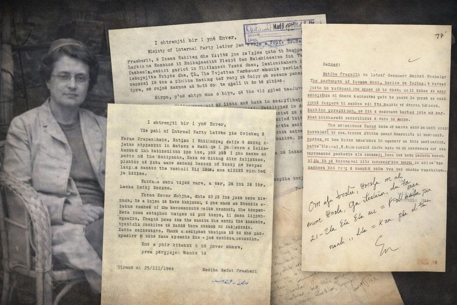 Si Enver Hoxha nuk lejoi Mediha Frash&euml;rin t&euml; takonte vajz&euml;n e saj