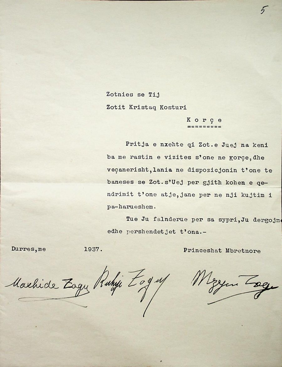 Një letër mirënjohjeje që flet më shumë se