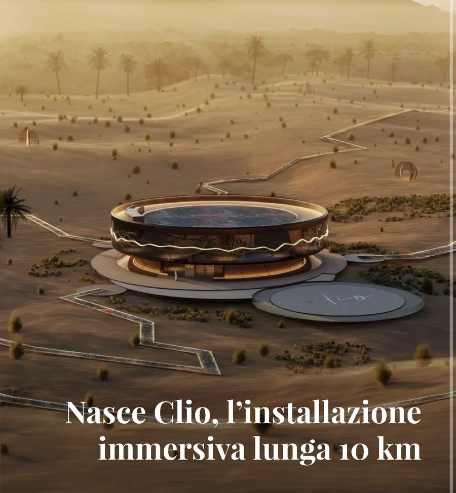 Agron Hoti firmos projektin gjigant CLIO n&euml; Dubai. Instalacioni artistik