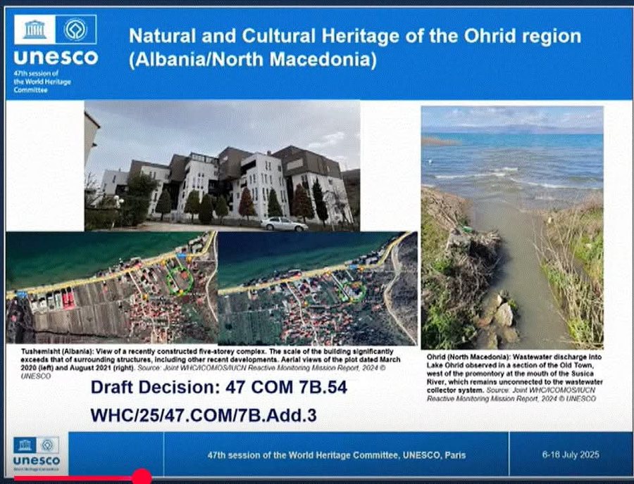 Ndërtimet në Pogradec dhe Ohër/1 shkurt 2026, UNESCO mund të