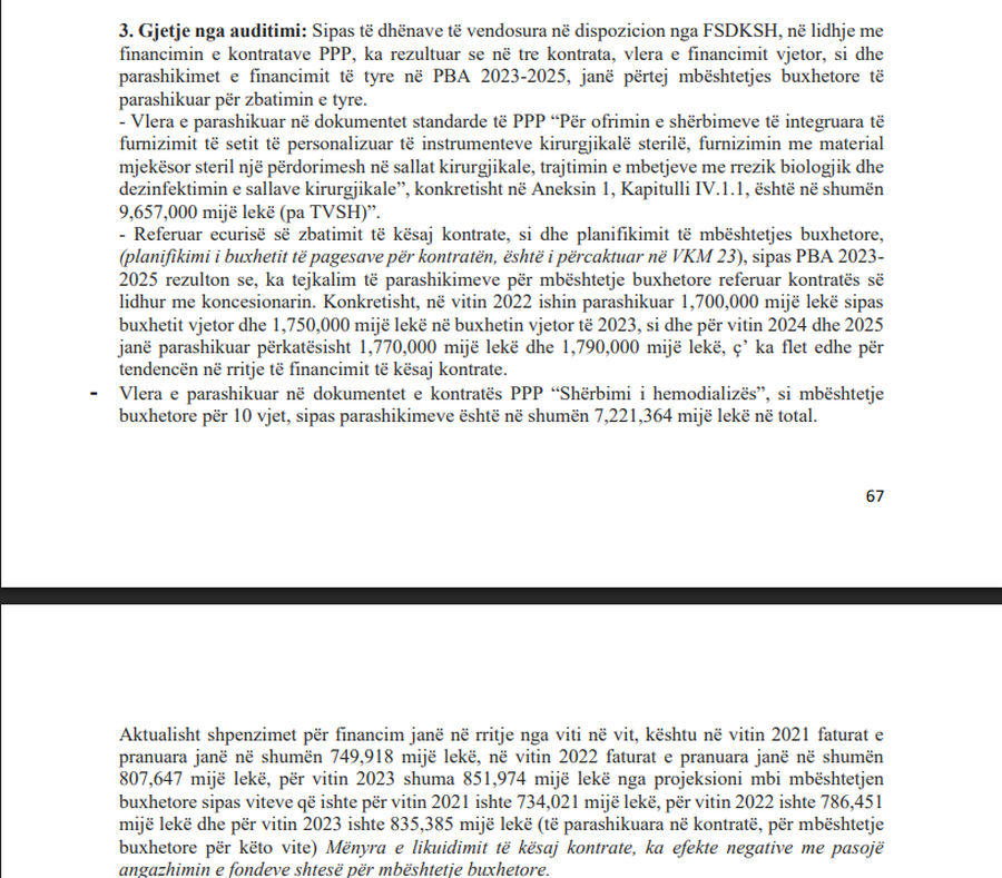 SAI audit: Healthcare concessions are costing more than expected
