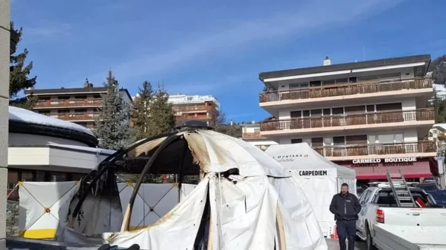 Digjet memoriali i viktimave t&euml; tragjedis&euml; s&euml; Crans-Montana