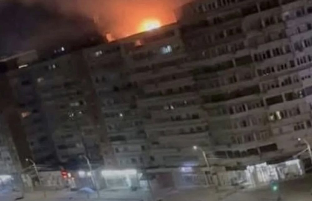 Disa persona t&euml; plagosur pasi nj&euml; dron rus u p&euml;rplas me nj&euml;