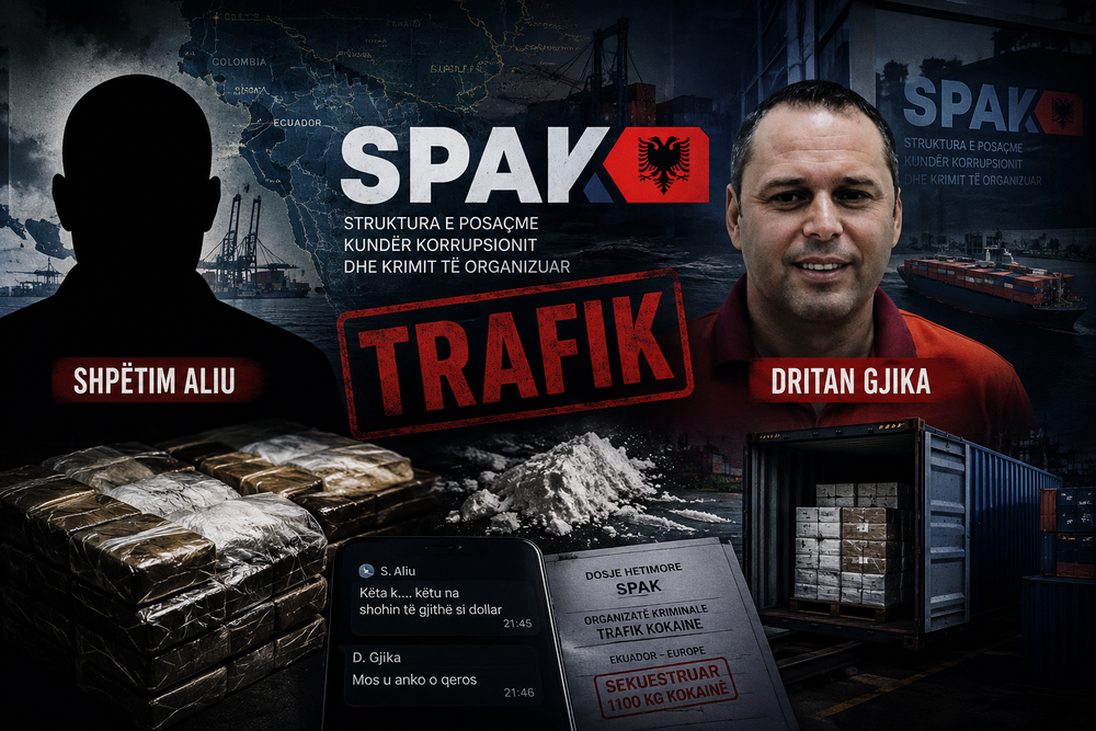 Organizata e kokain&euml;s/ Shp&euml;tim Aliu: K&euml;tu na shohin si