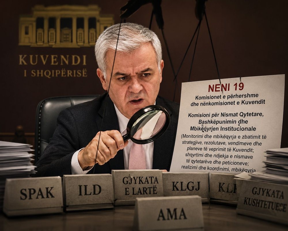 Neni 19 i Rregullores s&euml; Kuvendit nuk i jep Xhafajt kompetenca p&euml;r