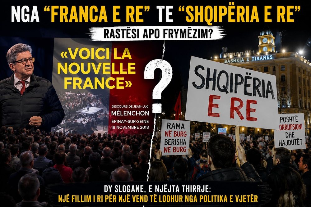 &ldquo;Shqip&euml;ria e Re&rdquo; dhe hija e &ldquo;Franc&euml;s s&euml;