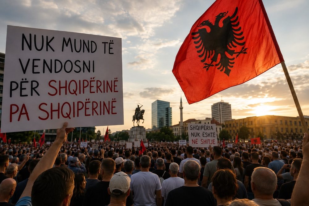Nuk mund t&euml; vendosni p&euml;r Shqip&euml;rin&euml; pa Shqip&euml;rin&euml;