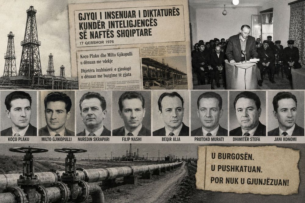 50 vjet nga gjyqi q&euml; pushkatoi trurin e naft&euml;s shqiptare
