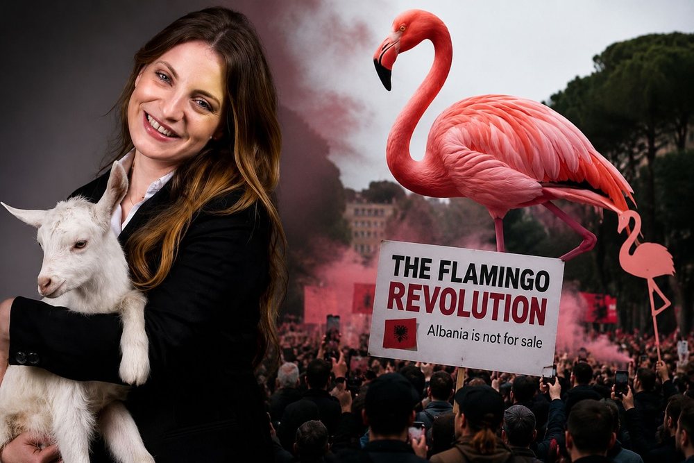 Nga keci i Ram&euml;s te flamingot e protest&euml;s, nj&euml; kap&euml;rcim